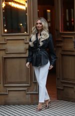 MEGAN MCKENNA on the Set of Easilocks Hair Photosshoot in Kings Cross 10/11/2019