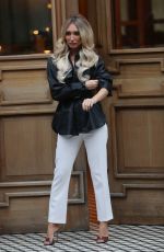 MEGAN MCKENNA on the Set of Easilocks Hair Photosshoot in Kings Cross 10/11/2019