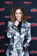 MELANIE SCOFRANO, DOMINIQUE PROVOST-CHALKLEY and KATHERINE BARRELL at Wynonna Earp Panel at NY Comic Con 10/05/2019