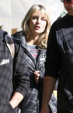 MELISSA BENOIST on the Set of Supergirl in Vancouver 10/01/2019