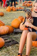 MIA DIAZ at a Pumpkin Patch - Instagram Photos 10/27/2019
