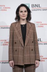 MICHELLE DOCKERY at Downton Abbey Photocall at 14th Rome Film Festival 10/19/2019