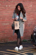 MICHELLE KEEGAN Leaves a Hair Salon in Hale 10/26/2019