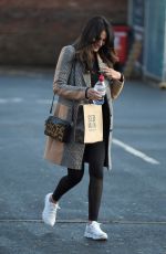 MICHELLE KEEGAN Leaves a Hair Salon in Hale 10/26/2019