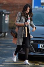 MICHELLE KEEGAN Leaves a Hair Salon in Hale 10/26/2019
