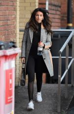 MICHELLE KEEGAN Leaves a Hair Salon in Hale 10/26/2019