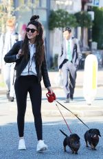 MICHELLE KEEGAN Out with Her Dogs in Cheshire 10/02/2019