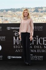 MICHELLE PFEIFFER at Maleficent: Mistress of Evil Photocall in Rome 10/07/2019