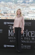 MICHELLE PFEIFFER at Maleficent: Mistress of Evil Photocall in Rome 10/07/2019