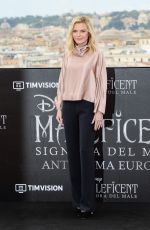 MICHELLE PFEIFFER at Maleficent: Mistress of Evil Photocall in Rome 10/07/2019