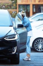 MILA KUNIS in Double Denim Out in Los Angeles 10/18/2019