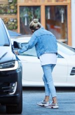 MILA KUNIS in Double Denim Out in Los Angeles 10/18/2019