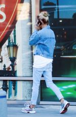 MILA KUNIS in Double Denim Out in Los Angeles 10/18/2019