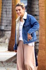 MILA KUNIS Out in Beverly Hills 10/17/2019