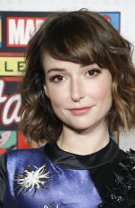 MILANA VAYNTRUB at ABC and Marvel Honor Stan Lee in New York 10/07/2019