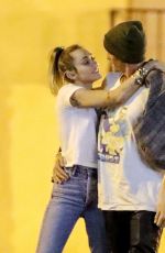 MILEY CYRUS and Cody Simpson Night Out in Studio City 10/18/2019