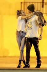 MILEY CYRUS and Cody Simpson Night Out in Studio City 10/18/2019