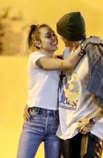 MILEY CYRUS and Cody Simpson Night Out in Studio City 10/18/2019