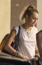 MILEY CYRUS and Cody Simpson Night Out in Studio City 10/18/2019