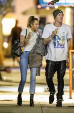 MILEY CYRUS and Cody Simpson Night Out in Studio City 10/18/2019