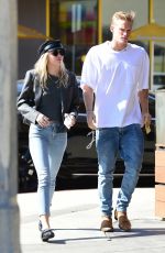MILEY CYRUS and Cody Simpson Out in Los Angeles 10/28/2019