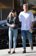 MILEY CYRUS and Cody Simpson Out in Los Angeles 10/28/2019