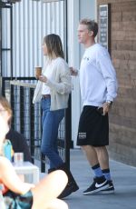 MILEY CYRUS at Blue Bottle Coffee in Studio City 10/13/2019