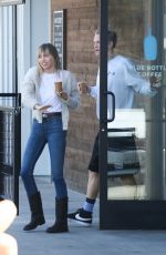 MILEY CYRUS at Blue Bottle Coffee in Studio City 10/13/2019