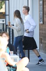 MILEY CYRUS at Blue Bottle Coffee in Studio City 10/13/2019