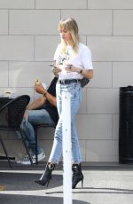 MILEY CYRUS in Denim Out and About in Los Angeles 10/19/2019