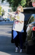 MILEY CYRUS Out and About in Los Angeles 10/24/2019