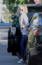 MILEY CYRUS Out and About in Los Angeles 10/24/2019