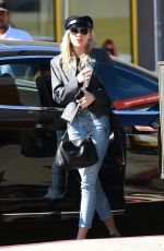 MILEY CYRUS Out for Lunch in Los Angeles 10/28/2019
