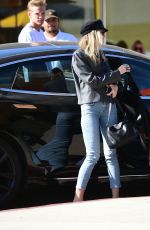 MILEY CYRUS Out for Lunch in Los Angeles 10/28/2019