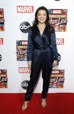 MING-NA WEN at ABC and Marvel Honor Stan Lee in New York 10/07/2019