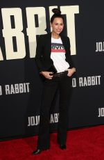 MINIE DRIVER at Jojo Rabbit Premiere in Los Angeles 10/15/2019