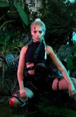 MOLLY MAE HAGUE in Lara Croft Style Halloween Outfit by PrettyLittleThing 10/19/2019