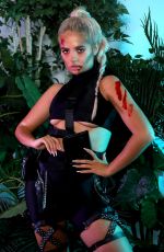 MOLLY MAE HAGUE in Lara Croft Style Halloween Outfit by PrettyLittleThing 10/19/2019