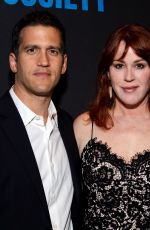 MOLLY RINGWALD at The Great Society Play Opening Night in New York 10/01/2019
