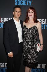 MOLLY RINGWALD at The Great Society Play Opening Night in New York 10/01/2019