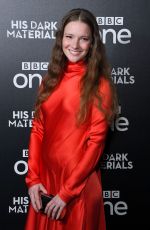 MORFYDD CLARK at His Dark Materials Premiere in London 01/15/2019