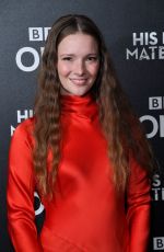 MORFYDD CLARK at His Dark Materials Premiere in London 01/15/2019