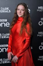 MORFYDD CLARK at His Dark Materials Premiere in London 01/15/2019