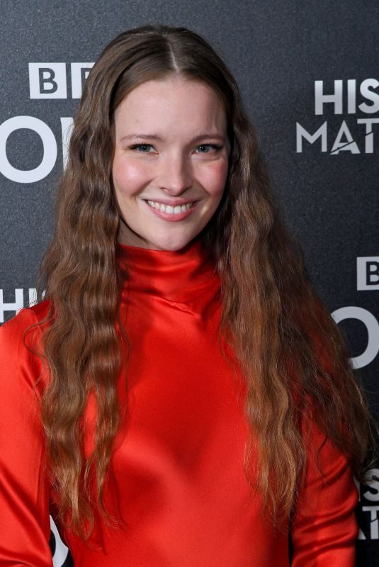 MORFYDD CLARK at His Dark Materials Premiere in London 01/15/2019