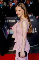 MORFYDD CLARK at The Personal History of David Copperfield Premiere at 63rd BFI London Film Festival 10/02/2019