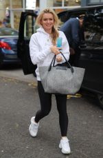 NADIYA BYCHKOVA Arrives at Strictly Come Dancing Rehersal in London 10/18/2019