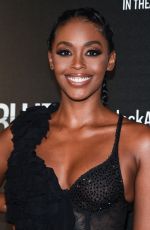 NAFESSA WILLIAMS at Black and Blue Screening in New York 10/21/2019