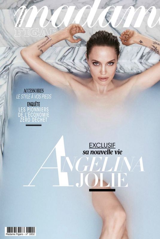 NAGELINA JOLIE in Madame Figaro, France October 2019