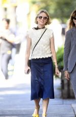 NAOMI WATTS Out for Lunch at Cafe Cluny in New York 09/27/2019