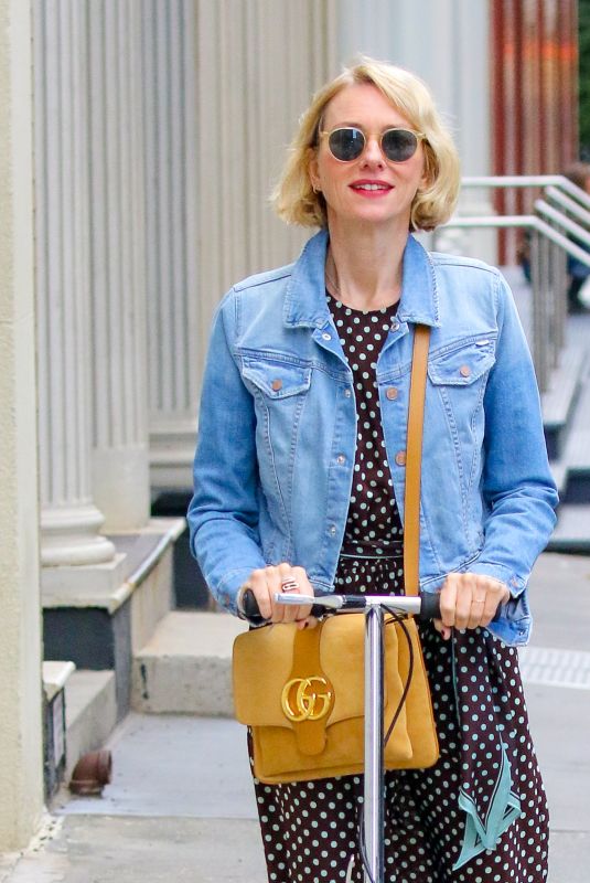 NAOMI WATTS Out in New York 10/04/2019